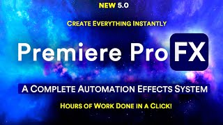 Premiere Pro Effects Plugins Extension of Video Effects Seamless Transitions Elements SFX Music [upl. by Brick]