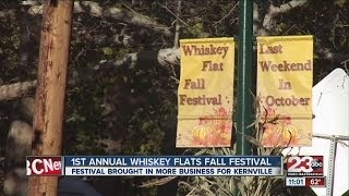 Whiskey Flat Fall Festival brings in business for city [upl. by Lairbag]