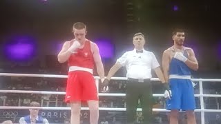 🔴Olympics2024 🇮🇪JACK MARLEY VS 🇹🇯DAVLAT BOLTAEV 92KG HEAVYWEIGHT DIV Tajikistan Ireland [upl. by Nor]