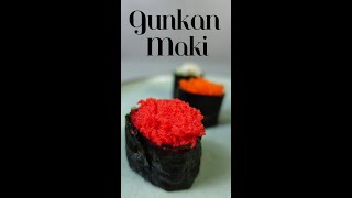 Gunkan Maki  A Sushi for Special Occasions Easy to make and will impress anyone [upl. by Eceer345]