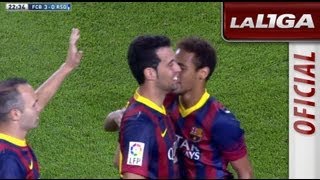 Gol de Busquets 30 en el FC Barcelona  Real Sociedad  HD [upl. by Phylys]