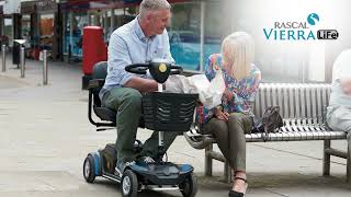 Rascal Vierra LiFe 4mph Boot Scooter Video [upl. by Vivia]