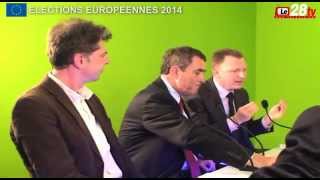 DEBAT ELECTION EUROPEENNES 2014  MASSIF CENTRAL CENTRE [upl. by Ahselrac]