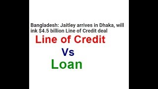 Line of Credit Vs Loan in Simple Terms [upl. by Judsen]