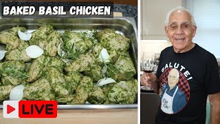 Baked Basil Chicken by Pasquale Sciarappa [upl. by Hendrik562]