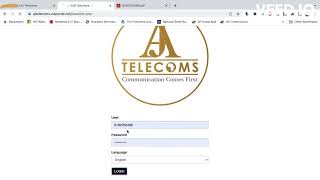 AJ Telecoms Client Interface Tutorial [upl. by Hugibert]