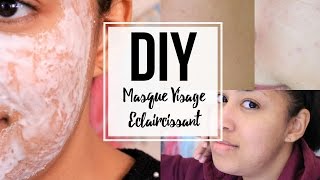 DIY 🌙 Masque Visage Eclaircissant Adoucissant et AntiImpuretés [upl. by Aiuqal775]