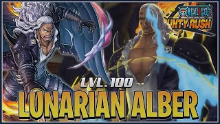 6★ Lunarian Alber Gameplay ft Kirio  ONE PIECE Bounty Rush [upl. by Ahgem385]