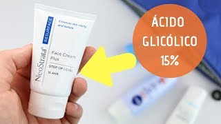 CREME COM 15 DE ÁCIDO GLICÓLICO  NEOSTRATA FACE CREAM PLUS [upl. by Medora]