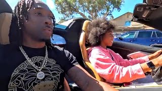 LETTING MY DAUGHTER DRIVE THE NEW  C8 CORVETTE [upl. by Stern105]