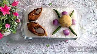 পান্তাইলিশBoishakhi Panta Elish Recipe😋😋 [upl. by Nyram]