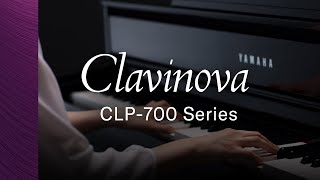 Yamaha Clavinova CLP700 Series Digital Piano Overview [upl. by Nakashima]