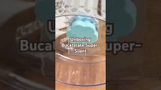 Unboxing The Bucatstate SuperSilent Wheel ♥️🐹 roborovskihamster dwarfhamsters hamsters [upl. by Hgielrac]