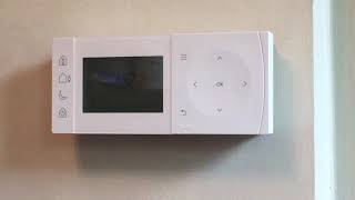 Danfoss TPOne RF programmable room thermostat [upl. by Ecal]