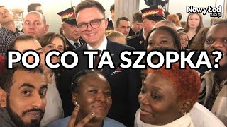 IMIGRANCI z granicy do polskiego Sejmu Kto za tym stoi Po co ta szopka Kacper Kita Adam Szabelak [upl. by Itagaki]