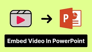 How to Embed A Video in PowerPoint  Quick amp Easy [upl. by Reinert649]