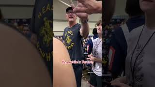 Matthew Lillard doing random high fives at the Toronto fan expo 2023 fanexpocanada [upl. by Yeltihw]