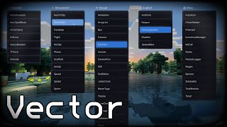 Download Vector Client Minecraft Bedrock Edition 12030 [upl. by Mar]