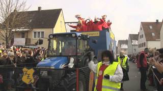 Der Faschingsumzug in Megesheim [upl. by Kilk]