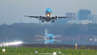 Plane Spotting Face to Face Departures at Amsterdam Airport Schiphol Netherlands FHD [upl. by Hadwin]