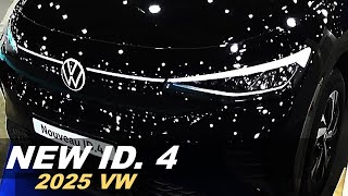 New 2025 Volkswagen ID 4 SUV  New Driver assist technology features [upl. by Arimay]