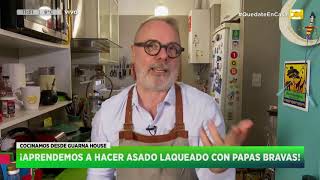 Receta Asado laqueado con papas bravas de Claudio Guarnaccia 1 en Hoy Nos Toca a las Diez [upl. by Solram]