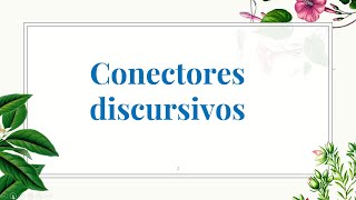 5toConectores discursivos [upl. by Nairim]