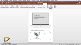 PowerPoint 2016 für Mac – Grundlagen Tutorial Notizen schreiben video2braincom [upl. by Ermina]