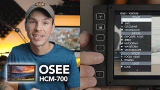 Super Bright 7 Inch Monitor  OSEE HCM700 Review amp In Depth Walkthrough [upl. by Gretel]