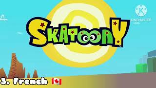 Skatoony Intro Multilanguage [upl. by Neumark987]