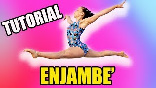 COME IMPARARE LENJAMBE  TUTORIAL GINNASTICA ARTISTICA [upl. by Gurias855]