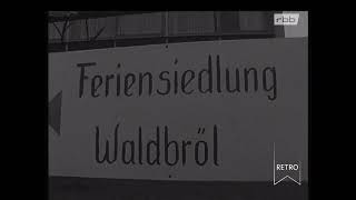 Historischer TV Beitrag von 1962 über Waldbröl im Oberbergischen Kreis [upl. by Middendorf]