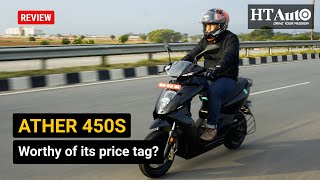 Ather 450S review Worthy of its price tag [upl. by Yrkcaz]