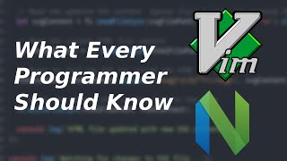 Why and How to Learn VimNeovim [upl. by Llenra]