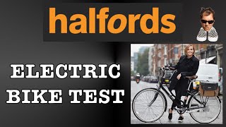 Halfords Electric bike Test Pendleton Somerby Bicycle review Ebike [upl. by Goulet]