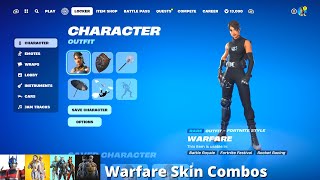 Warfare Skin Combos Fortnite Battle Royale [upl. by Eibocaj]