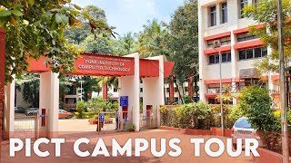 PICT CAMPUS TOUR  Pune Institute Computer Technology  PICT PUNE [upl. by Ruskin224]