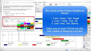 Milestones Professional Tutorial  Stoplight Columns [upl. by Nic]