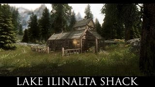 TES V  Skyrim Mods Lake Ilinalta Shack [upl. by Posehn286]