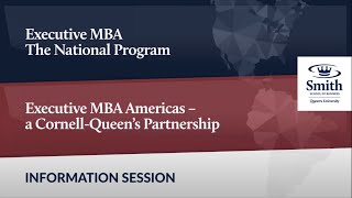 Executive MBA National amp Americas Information Session  Nov 12 2024 [upl. by Malchus]