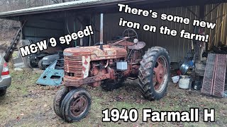 Reviving a 1940 Farmall H with MampW 9 speed Episode One [upl. by Eleazar]