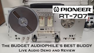 THE BUDGET AUDIOPHILES BUDDY  Pioneer RT707 ReeltoReel [upl. by Sadnalor599]