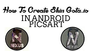 quotHOW TO CREATEquot SKIN GOTAIO IN PICSART [upl. by Sissy834]