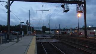 SEPTA Extra Train With Diesel Locomotives 80 amp 70 On The West Trenton Line at Langhorne PA [upl. by Eidok]