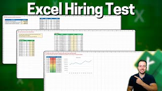 Excel Assessment Test for Job Interview  Questions and Answers [upl. by Enninaej]