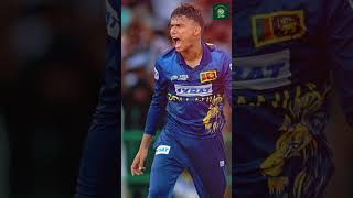 Dunith Wellalage Rising Star in Sri Lankan Cricket  දුනිත් වෙල්ලාලගේ  shorts [upl. by Ailekahs527]