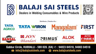 Warehouse Tour of Balaji Sai Steels  Leading Welding consumables and wire product supplier in HUBLI [upl. by Anitsyrhk273]