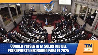 CONRED presenta la solicitud del presupuesto necesario para el 2025 [upl. by Eledoya278]