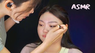 ASMR 메이크업 전문가에게 반대로 메이크업 해주기 💄  Feat 성민 메이크업 아티스트 [upl. by Eladnwahs394]