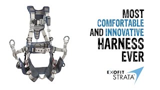 The Most Comfortable Harness Ever  ExoFit Strata Tower Harness Breakdown [upl. by Hploda]